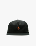 Krooked Cap Shmoo Black Orange Unstructured Snapback Skateboard Hat