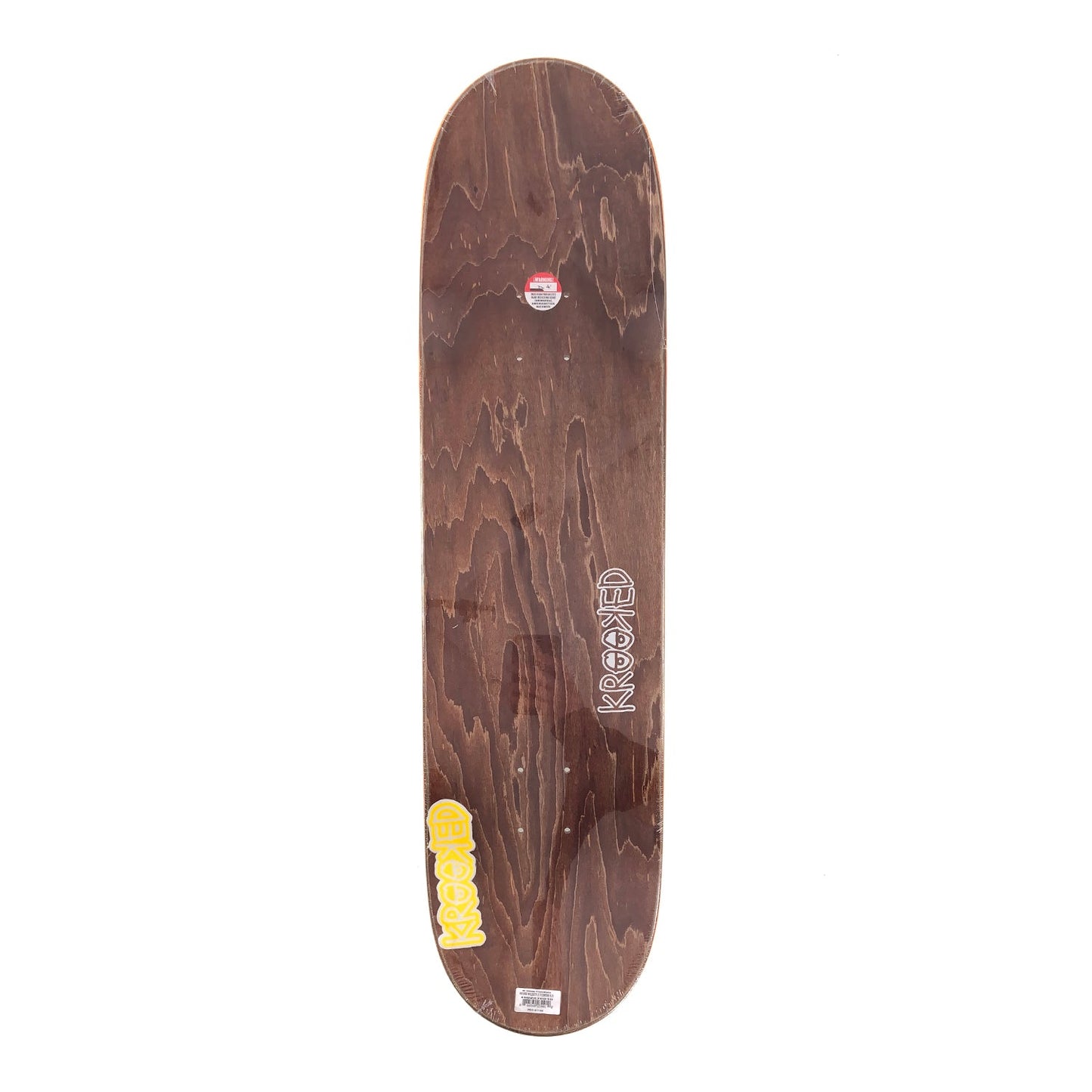 Krooked Skateboard Deck Bobby Worrest Would Slick Twin Tail 8.38"