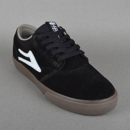 Lakai Griffin Skate Shoes - Black/Gum Suede