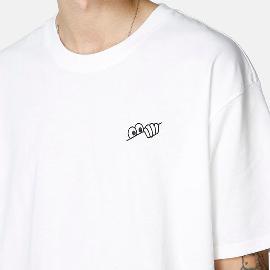 Last Resort Ab Tee Eyes White Skateboard T Shirt