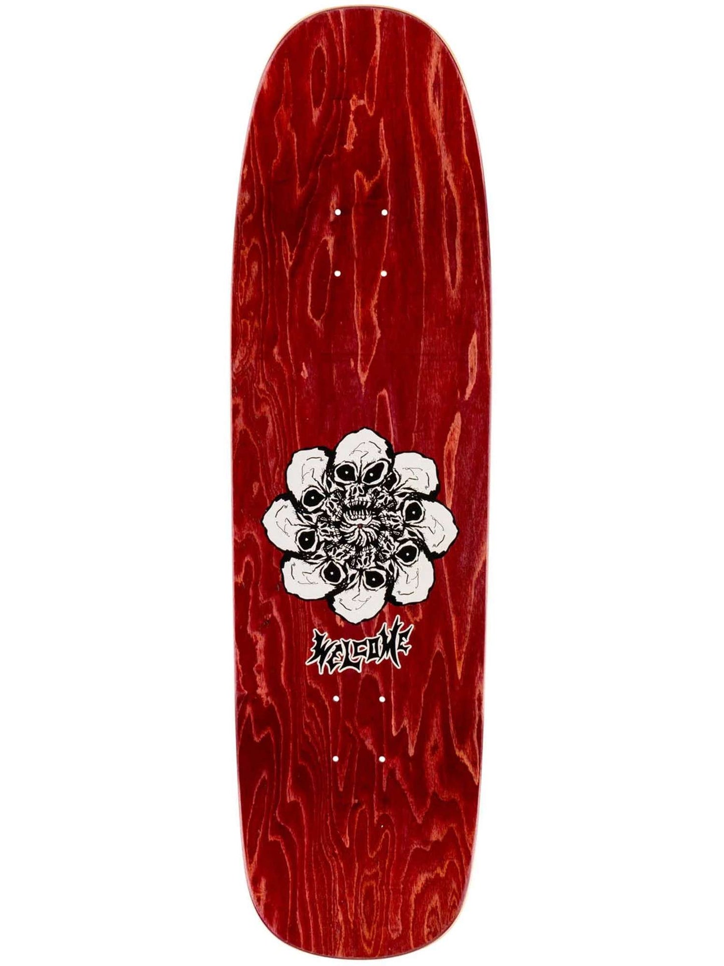 Welcome Skateboards Deck Torment Black Gold Foil 9.25" (On Golem)