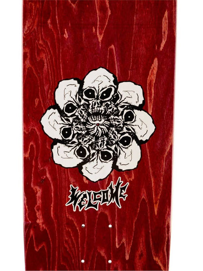 Welcome Skateboards Deck Torment Black Gold Foil 9.25" (On Golem)