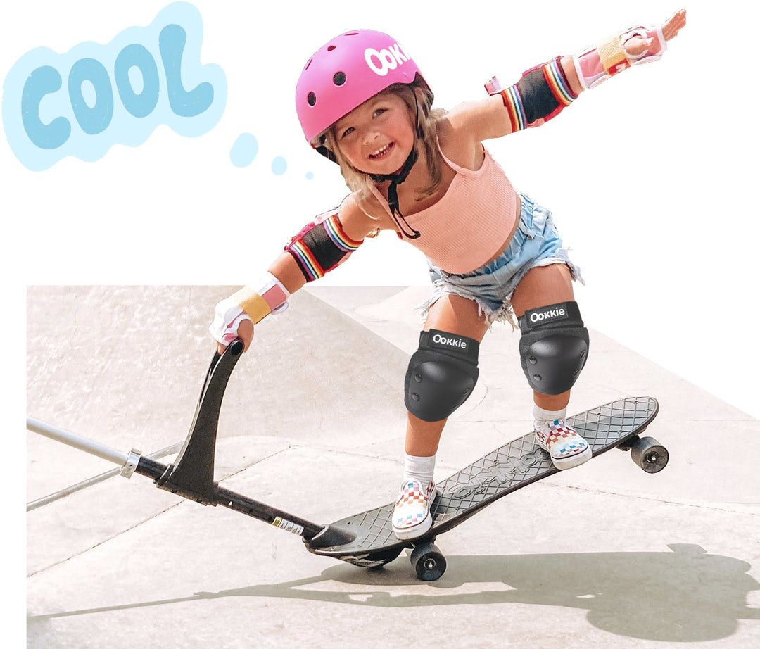 Ookkie Kids Learner Skateboard Trainer Blue