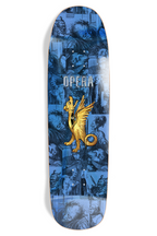 Opera Skateboard Deck Dragon 9 125 Ex7 Blue Shaped