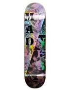 Madness Skateboard Deck Split Overlap Holographic R7 8