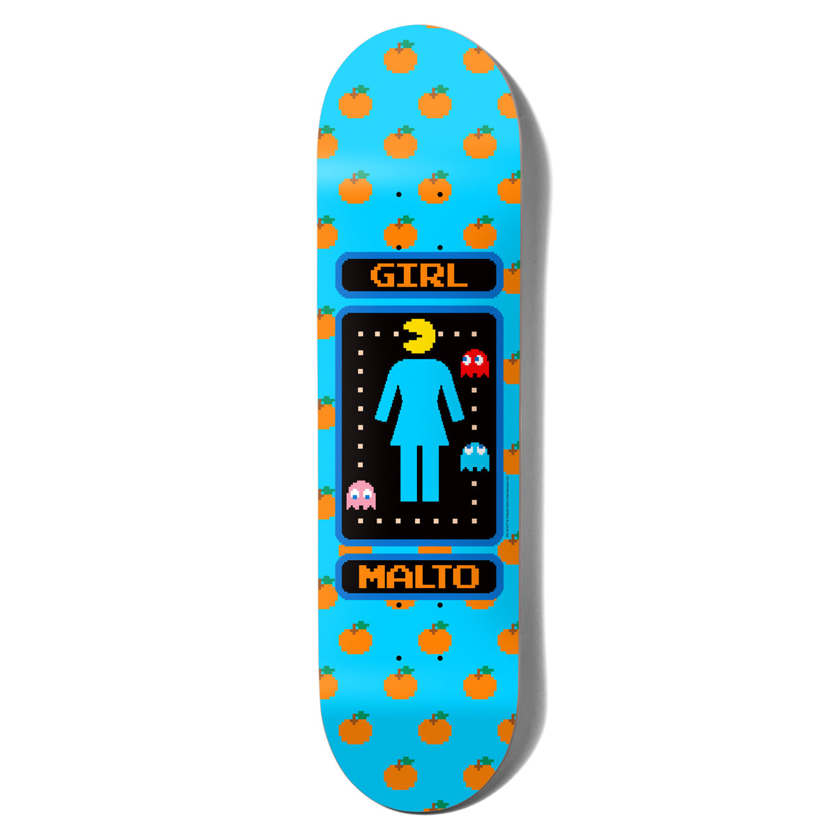 Girl Skateboard Deck Malto Pac Man 8 25
