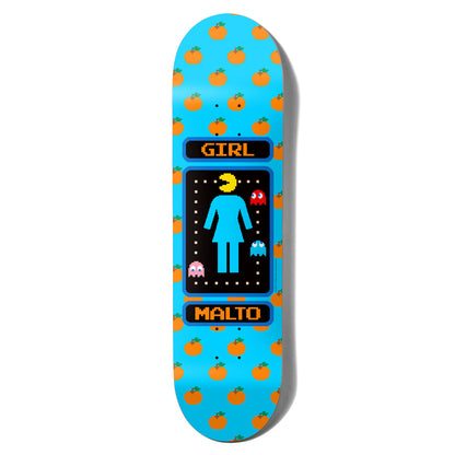 GIRL Skateboard Deck Malto Pac-Man 8.25"