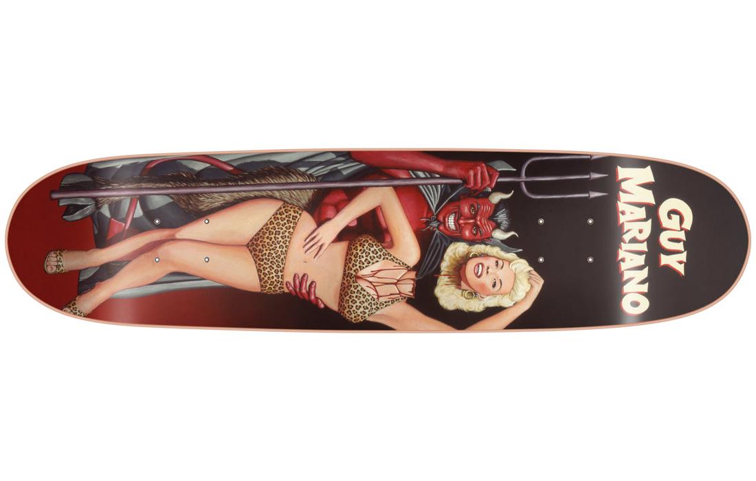 Blind Skateboard Deck Guy Mariano Devil And Jayne Slick Limited Edition Reissue