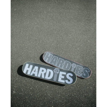 Mob Grip X Hardies Bold Black Air Bubble Free Skateboard Griptape