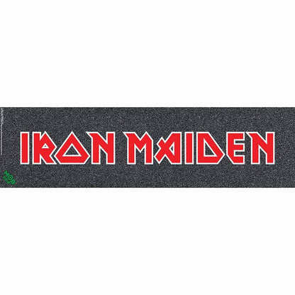 Mob Grip X Iron Maiden Logo Air Bubble Free Skateboard Griptape