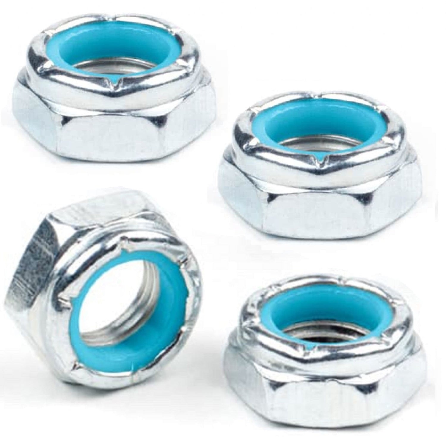 Modus Skateboard Truck Axle Nuts 4 Pack 1 Set
