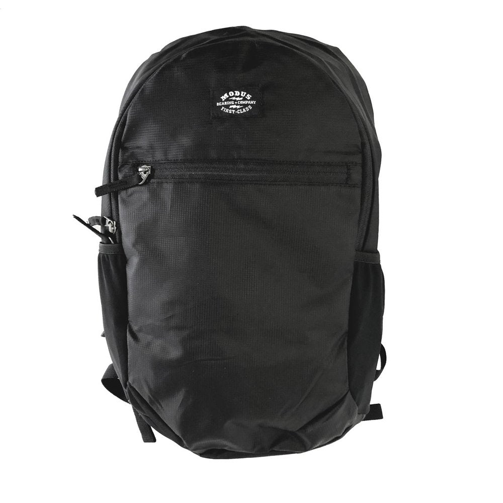 Modus Backpack Black 15L Packable With Media Sleeve Skateboard Surf School Bag
