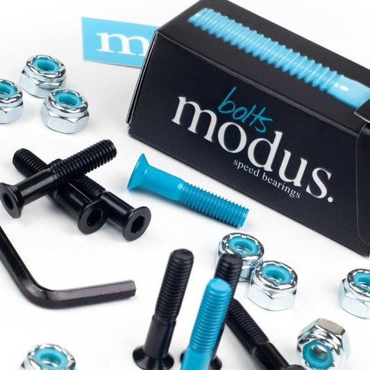 Modus Bearings Bolts 1" Inch Skateboard Hardware With Allen Key