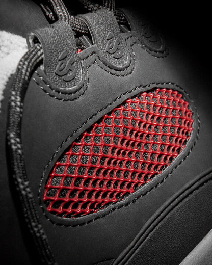 Es Shoes Muska Black Red Re Issue Us Size Skateboard Sneakers