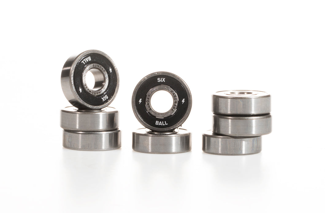 Sunday Hardware Bearings Six Ball Bearings (6 Big Balls)