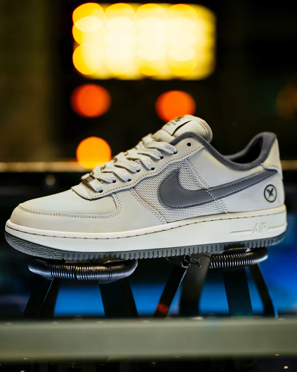 Nike SB Air Force 1 x Yuto Light Bone Iron Grey - AF1 Skate Shoes