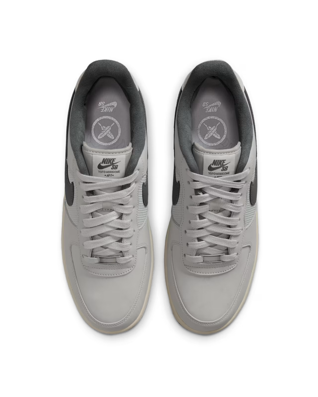 Nike SB Air Force 1 x Yuto Light Bone Iron Grey - AF1 Skate Shoes
