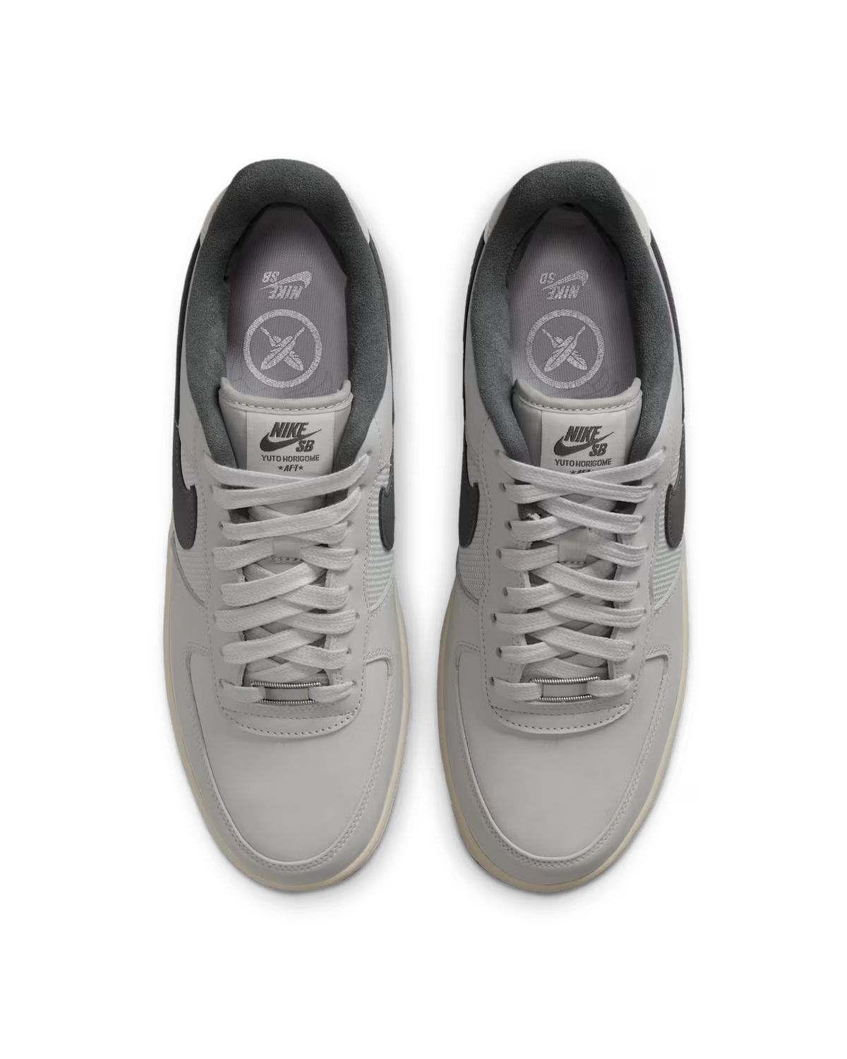 Nike SB Air Force 1 x Yuto Light Bone Iron Grey - AF1 Skate Shoes