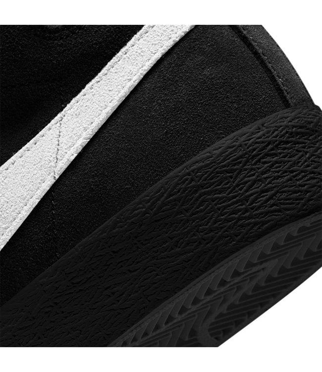 Nike Sb Shoes Blazer Mid Black White Black Black Us Size Skateboard Sneakers