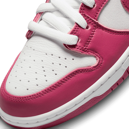Nike SB Dunk High Pro ISO Skate Shoe - Sweet Beet / White