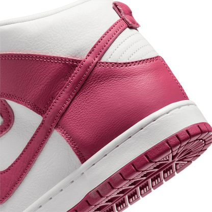 Nike SB Dunk High Pro ISO Skate Shoe - Sweet Beet / White