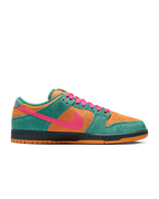 Nike SB Dunk Low Pro "Watermelon" Green Noise Light Curry Skate Shoes