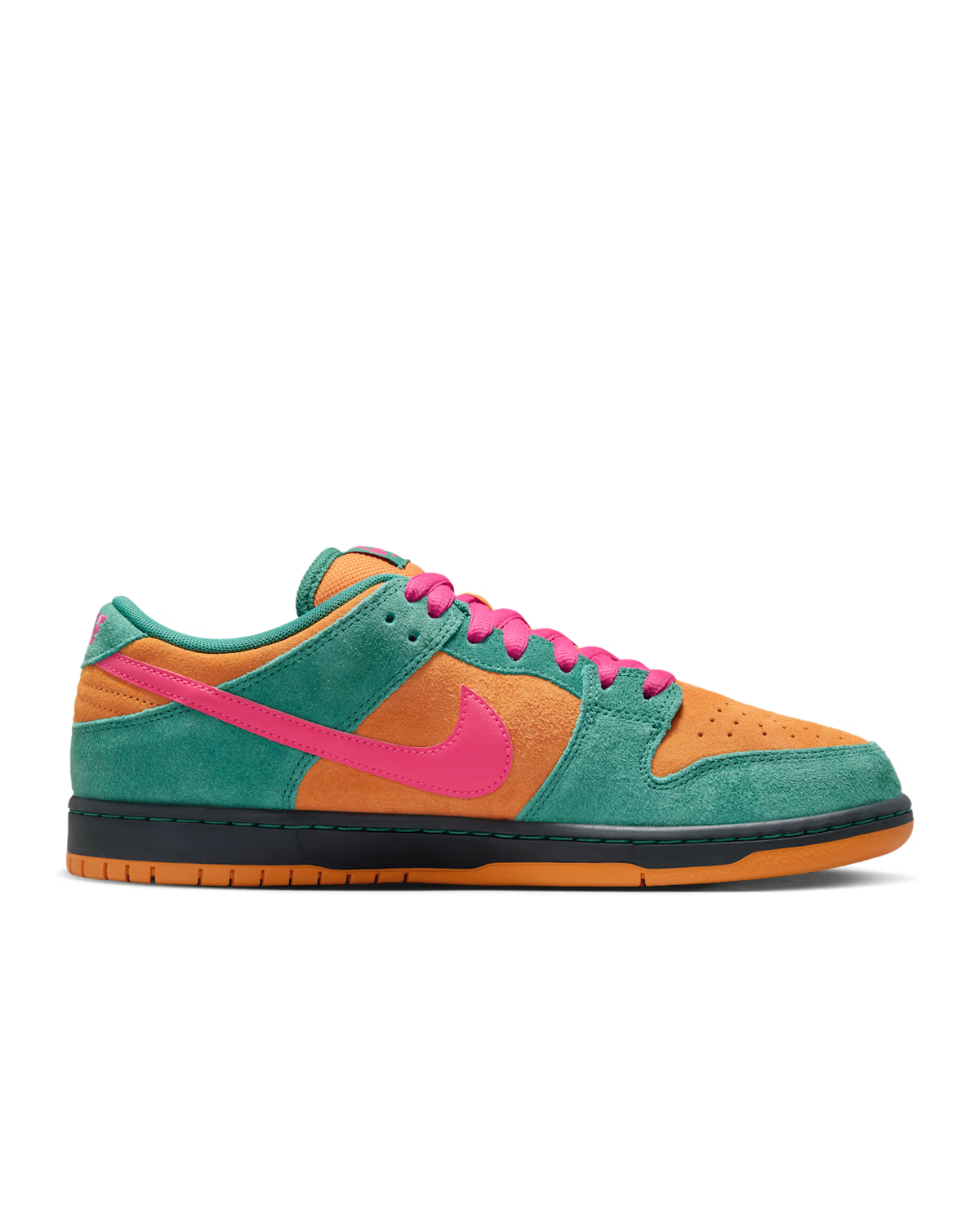 Nike SB Dunk Low Pro "Watermelon" Green Noise Light Curry Skate Shoes