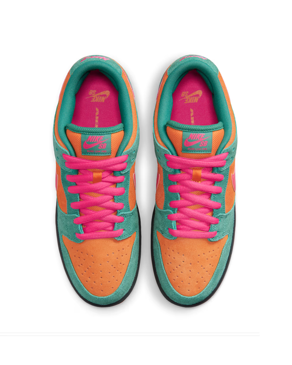 Nike SB Dunk Low Pro "Watermelon" Green Noise Light Curry Skate Shoes