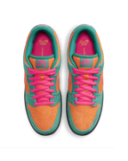 Nike SB Dunk Low Pro "Watermelon" Green Noise Light Curry Skate Shoes