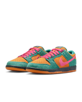 Nike SB Dunk Low Pro "Watermelon" Green Noise Light Curry Skate Shoes