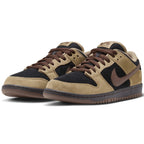 Nike SB Dunk Low Pro "Chocolate" Filbert Black Skate Shoes