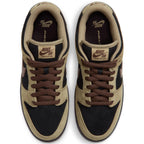 Nike SB Dunk Low Pro "Chocolate" Filbert Black Skate Shoes