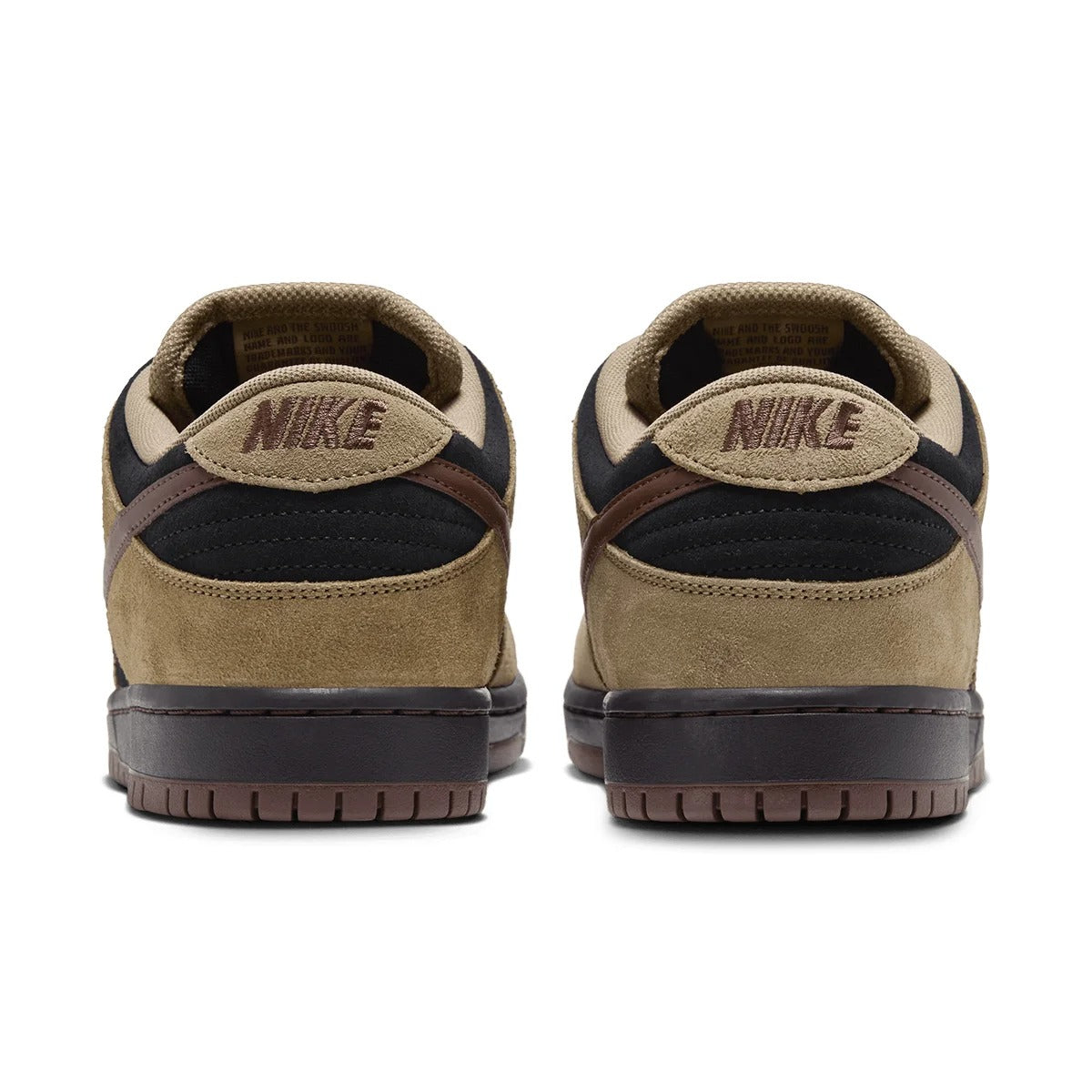 Nike SB Dunk Low Pro "Chocolate" Filbert Black Skate Shoes
