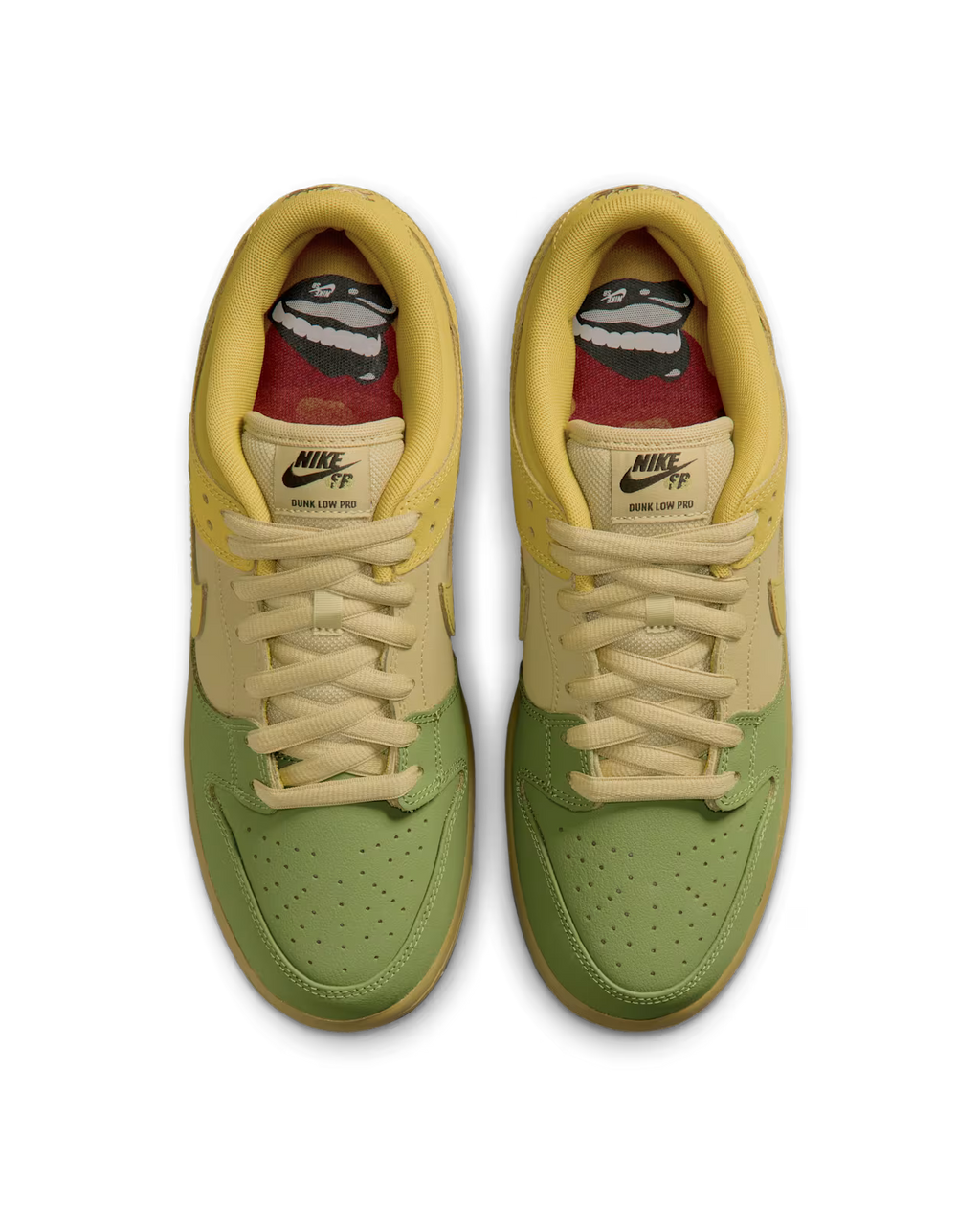 Nike SB Dunk Low Pro WC Skate Shoes "Hatch Chile" Saffron Quartz Pear