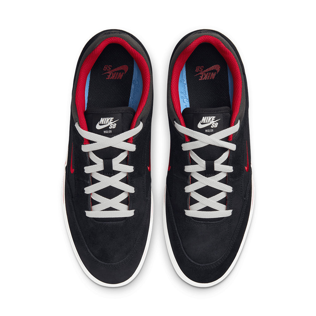 Nike Sb Shoes Malor Black Gym Red Black Anthracite Us Size Skateboard Sneakers