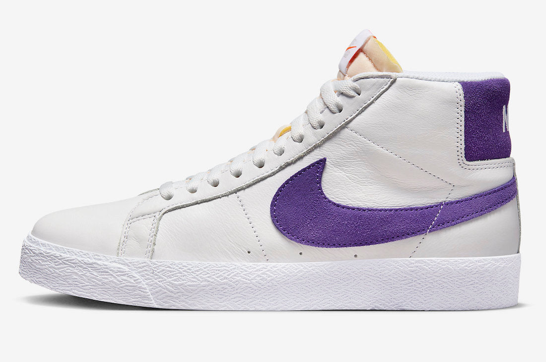 Nike Sb Shoes Blazer Mid Iso Court Purple Us Size Skateboard Sneakers