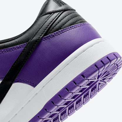 Nike SB Shoes Dunk Low Pro Court Purple/White Black US SIZE Skateboard Sneakers