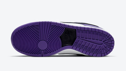 Nike SB Shoes Dunk Low Pro Court Purple/White Black US SIZE Skateboard Sneakers