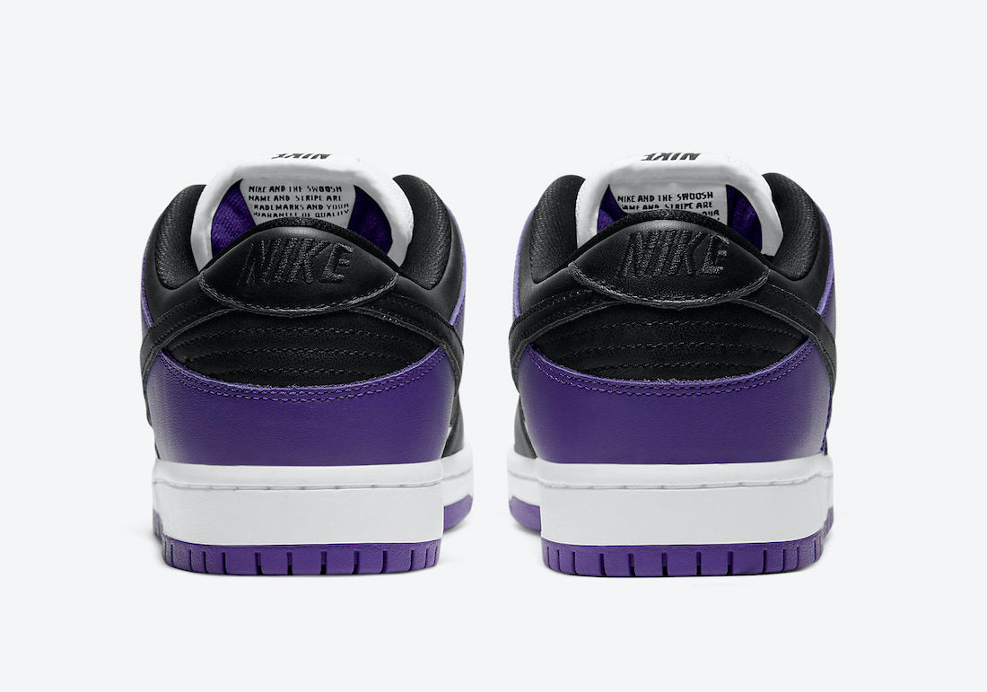 Nike SB Shoes Dunk Low Pro Court Purple/White Black US SIZE Skateboard Sneakers
