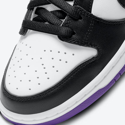 Nike SB Shoes Dunk Low Pro Court Purple/White Black US SIZE Skateboard Sneakers