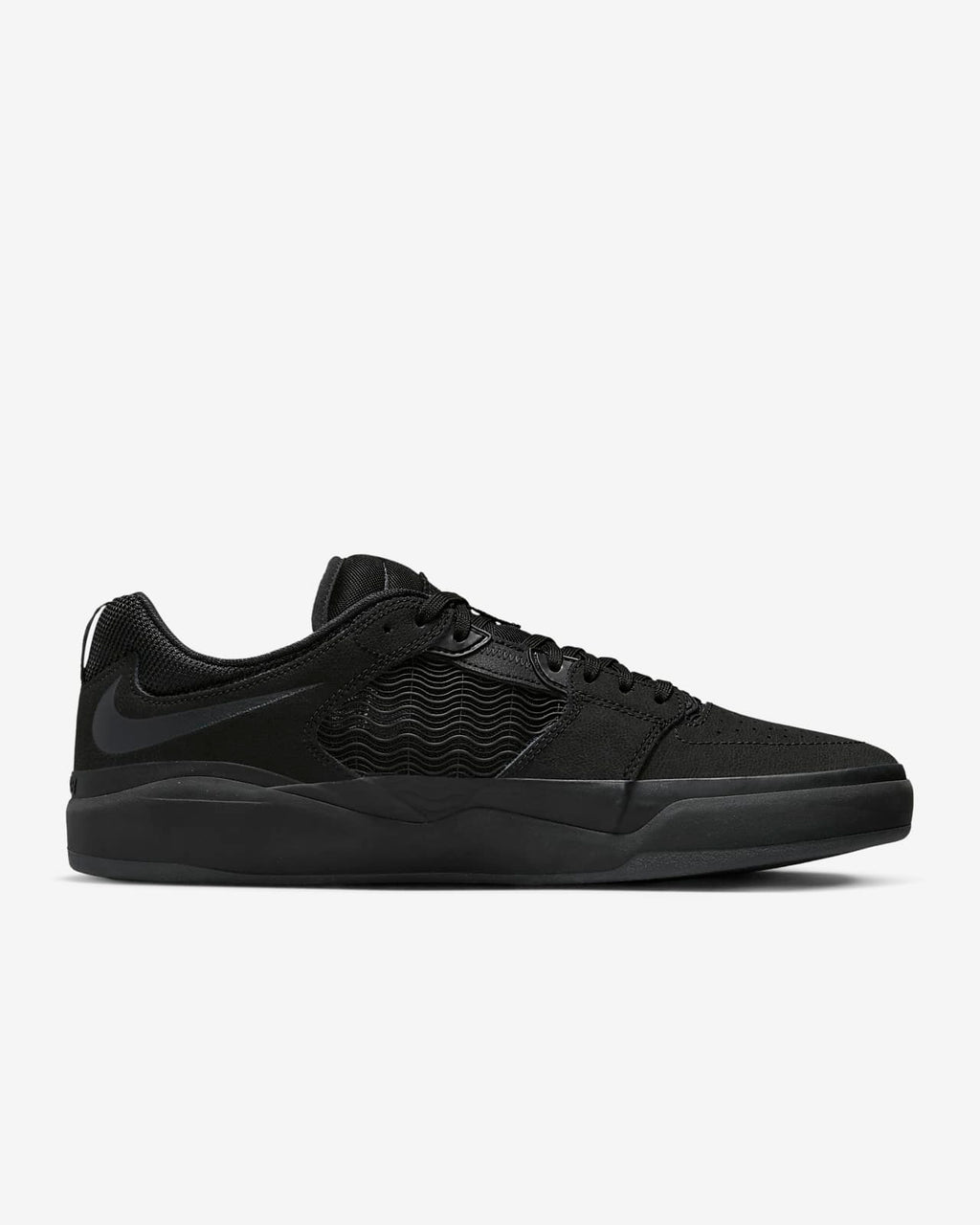 Nike Sb Shoes Ishod Prm L Triple Black Us Size Skateboard Sneakers