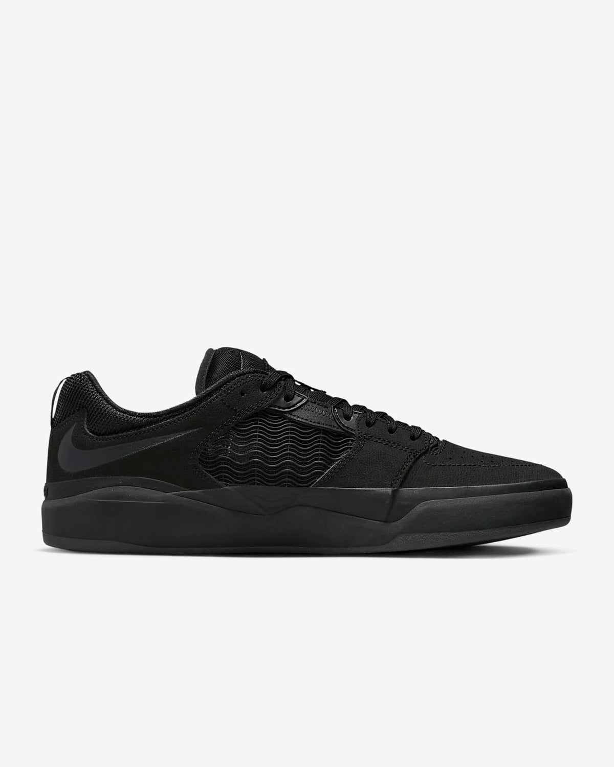Nike Sb Shoes Ishod Prm L Triple Black Us Size Skateboard Sneakers