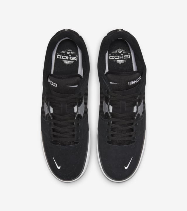 Nike Sb Shoes Ishod Wair Black Dark Grey Us Size Skateboard Sneakers