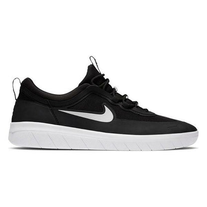 Nike Sb Shoes Nyjah Free 2 Black White Usa Size Skateboard Sneakers