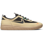 Nike Sb Shoes Nyjah Free 2 Rattan Black Noble Green Orange Skateboard Sneakers