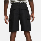 Nike Sb Skate Cargo Shorts Black White Dri Fit Skateboard Short