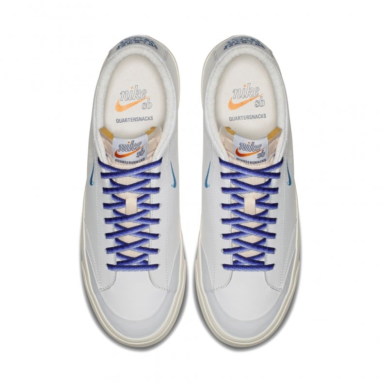 Nike SB Zoom Blazer Low XT Quarter Snacks - White/University Blue/Sail