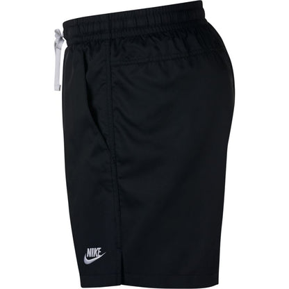 Nike Shorts Sportswear Woven Flow Black White Dri Fit Skateboard Short