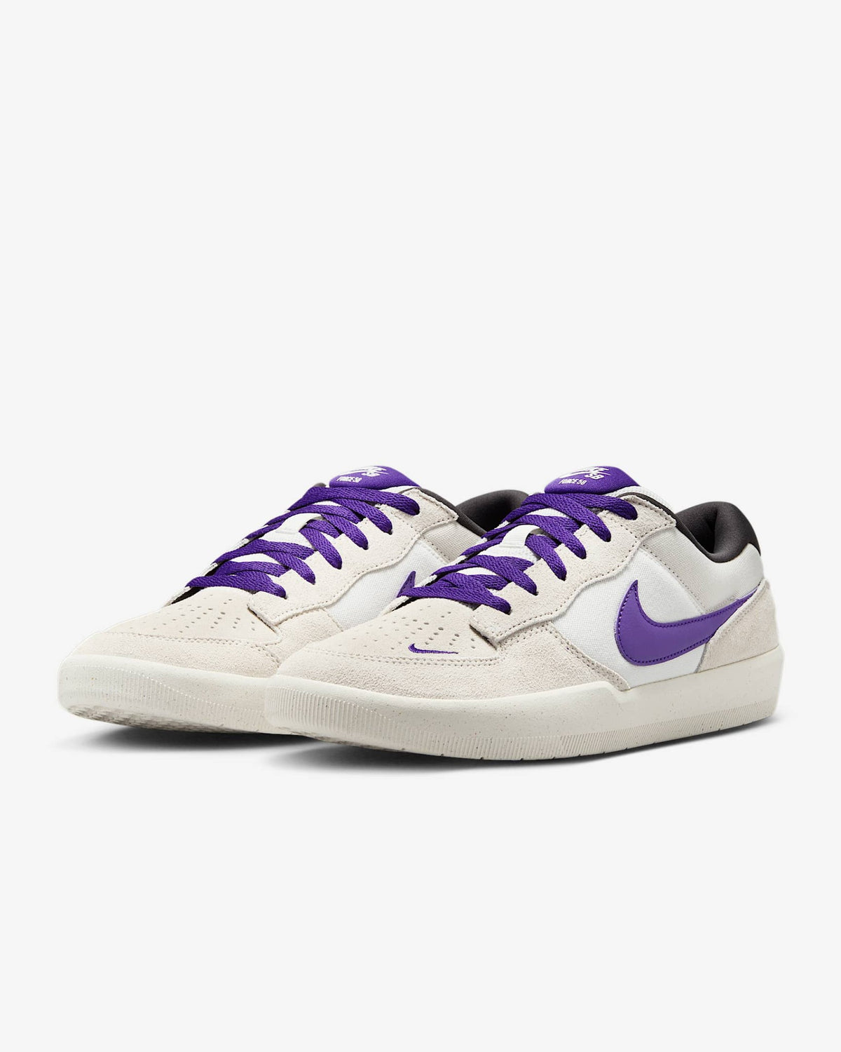 Nike Sb Shoes Force 58 Phantom Court Purple Us Size Skateboard Sneakers