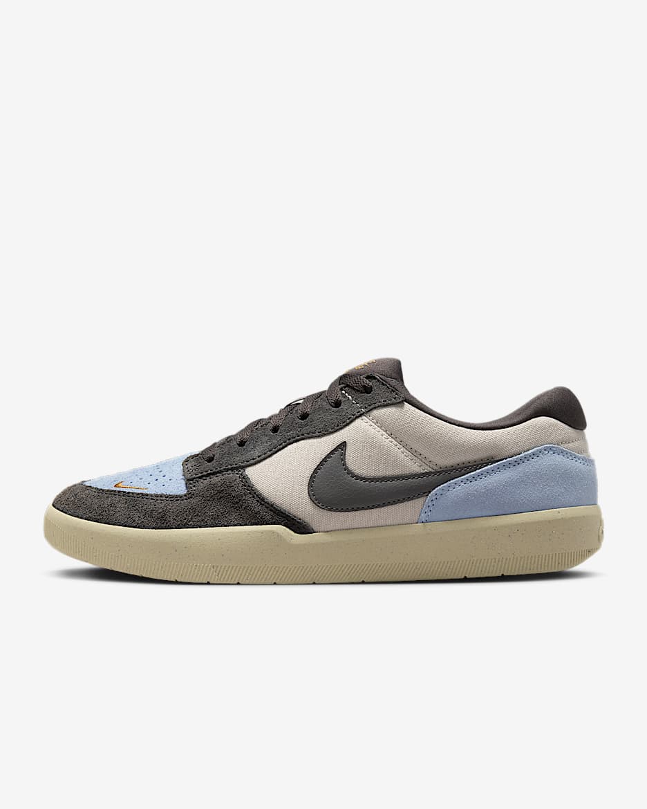 Nike SB Shoes Force 58 Light Orewood Brown Psychic US SIZE Skateboard Sneakers